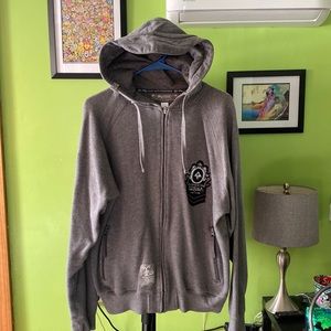 LRG Lifted Research Group zip up hoodie